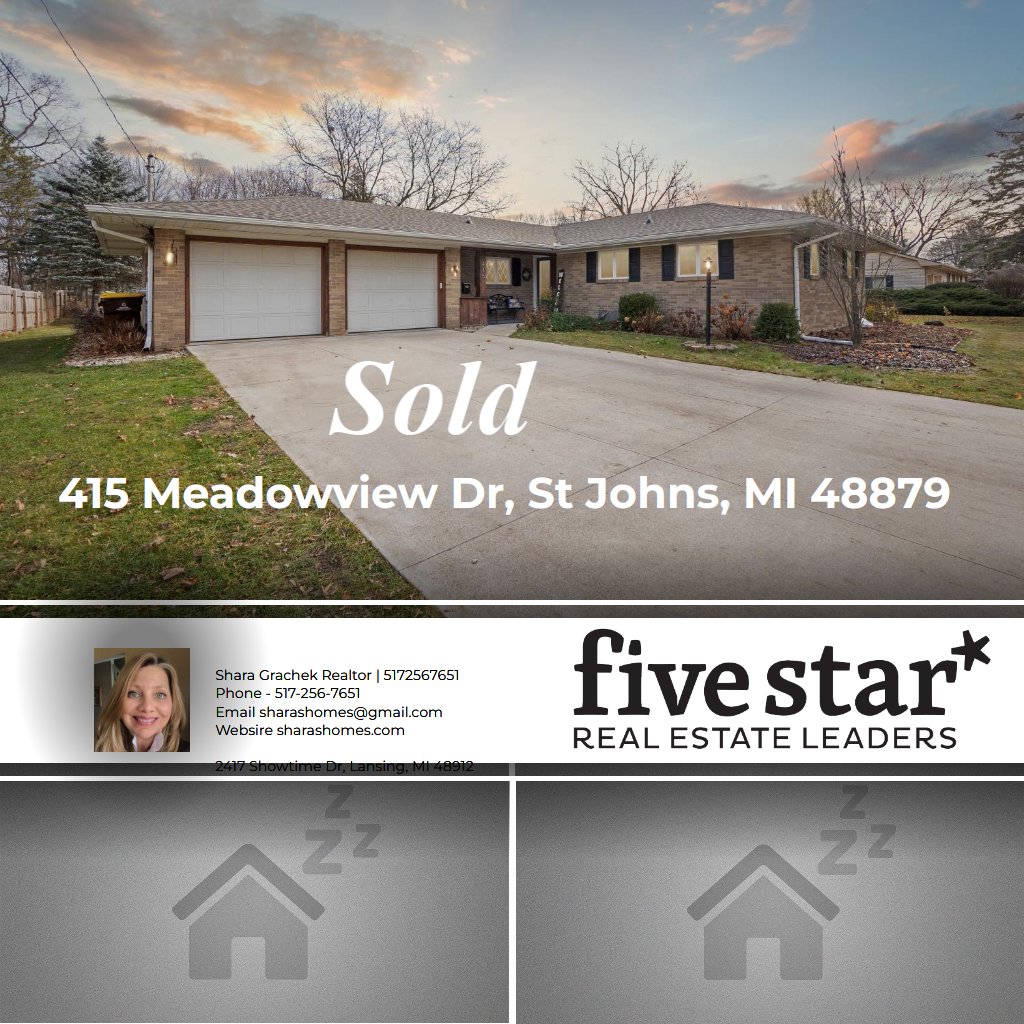 415 Meadowview Dr, St Johns, MI 48879